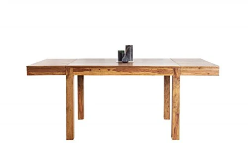 DuNord Design Arona Table à Manger Extensible en Bois de Palissandre Massif Jusqu'à 200 cm