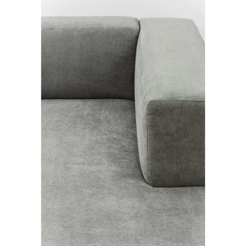Kare Design Canapé d'angle Pablo Grande Droite Gris