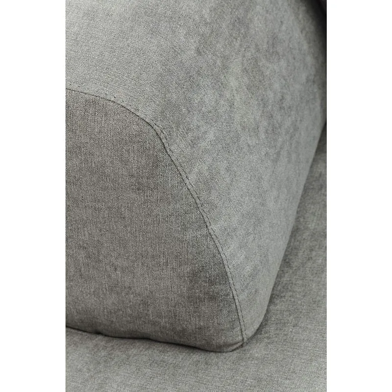 Kare Design Canapé d'angle Pablo Grande Droite Gris