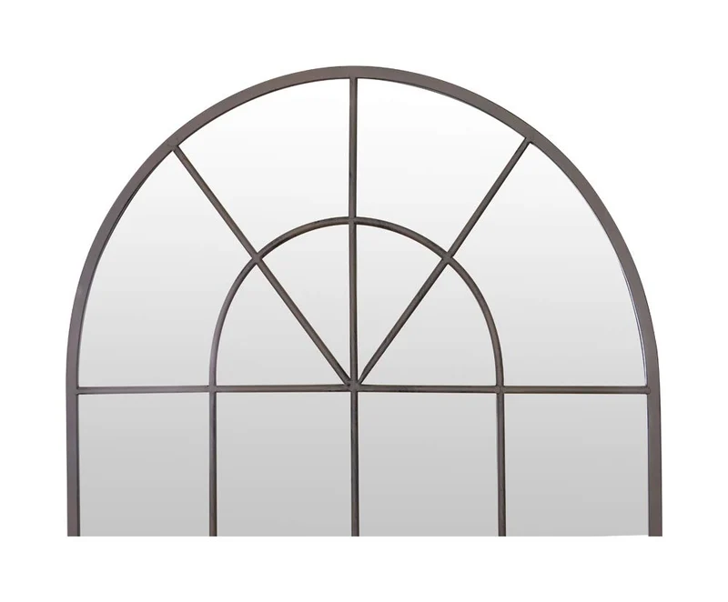 Select Mirrors Stamford Miroir arqué en métal pour fenêtre 60 x 90 cm (métal Rustique)