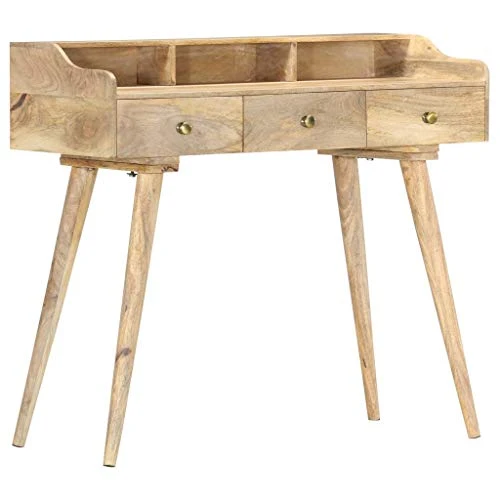 N/O Profitez de Vos achats avec Bureau de secrétaire 90x45x86 cm Bois de manguier Massif