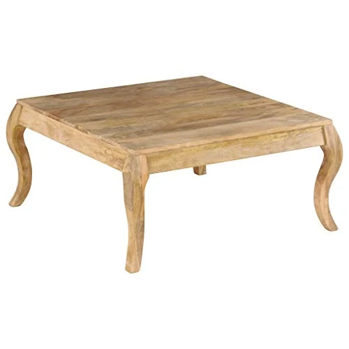 N/O Profitez de Vos achats avec Table Basse 80x80x40 cm Bois de manguier Massif