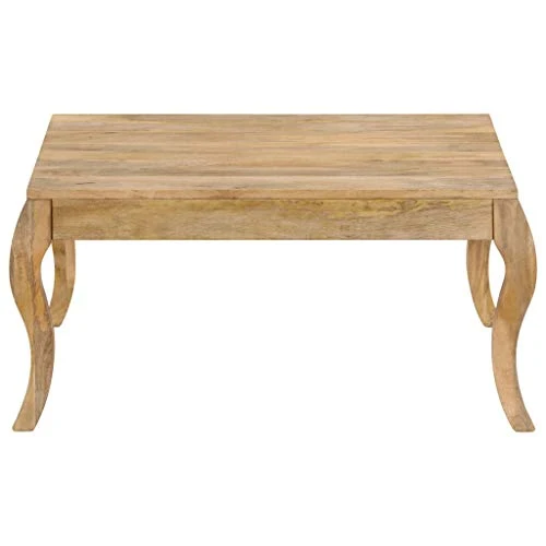 N/O Profitez de Vos achats avec Table Basse 80x80x40 cm Bois de manguier Massif