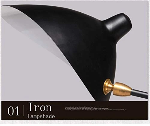 Haute qualité Pendant Light Retro Serge Mouille Pendentif Nordic Lights Industrielle Simple LED araignée réglable Lampe Salon Chambre Lampe Industrielle Luminaire Beau et élégant