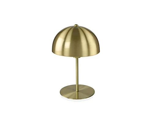 Lampe à Poser Champignon Laiton Doré