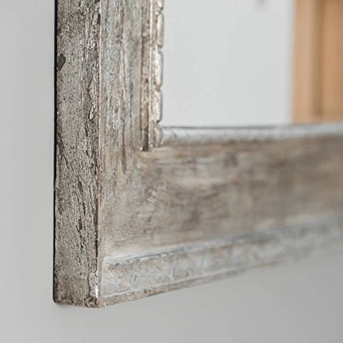 wanda collection Miroir Palerme en Bois patiné Bronze 140cm X 80cm