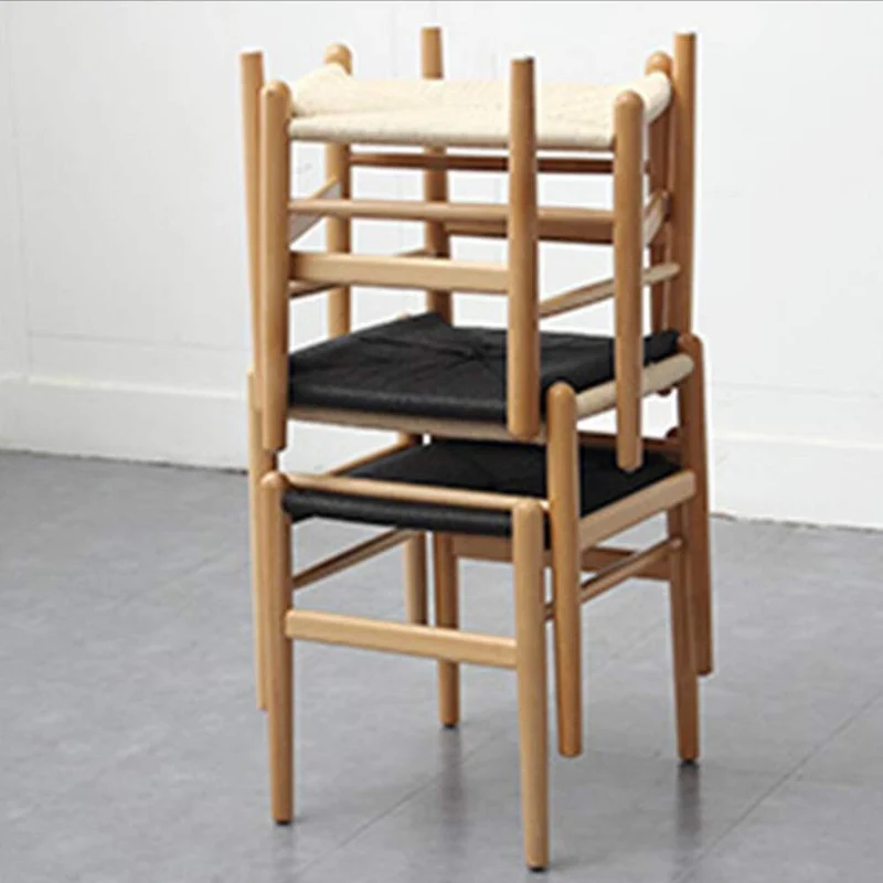 Tabourets Stools Tabourets Bas Tabouret De Corde en Bois Original Banc De Chine Banc Japonais Banc De Chaussure De Change Chaise De Maquillage ZHML (Couleur : Noir)