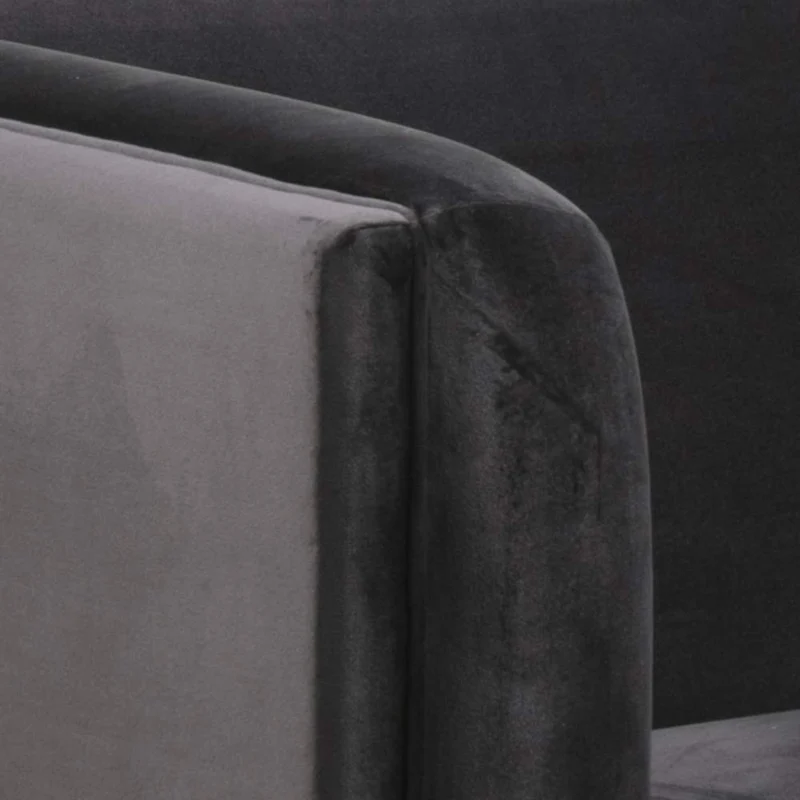 Marque Amazon - Movian Ola - Canapé 3 places, 88 x 200 x 79 cm (longueur x largeur x hauteur), Anthracite