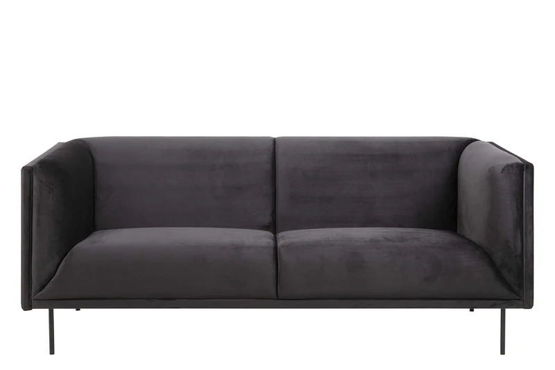 Marque Amazon - Movian Ola - Canapé 3 places, 88 x 200 x 79 cm (longueur x largeur x hauteur), Anthracite