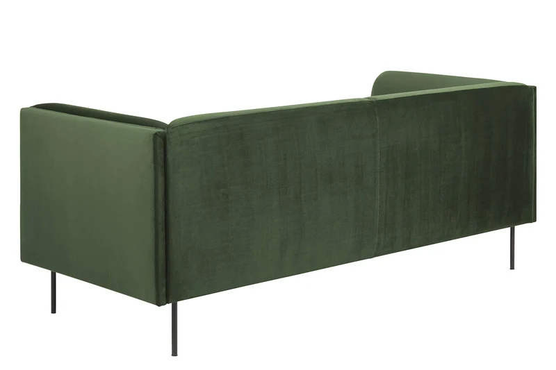 Marque Amazon - Movian Ola - Canapé 3 places, 88 x 200 x 79 cm (longueur x largeur x hauteur), Vert foncé