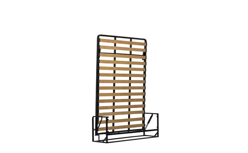 Wallbedking Lit Escamotable/Lit Rabattable/Lit Mural Petit Double Vertical 140cm x 190cm / Conçu pour Un Usage Quotidien - Mécanisme Robuste Garanti 5 Ans