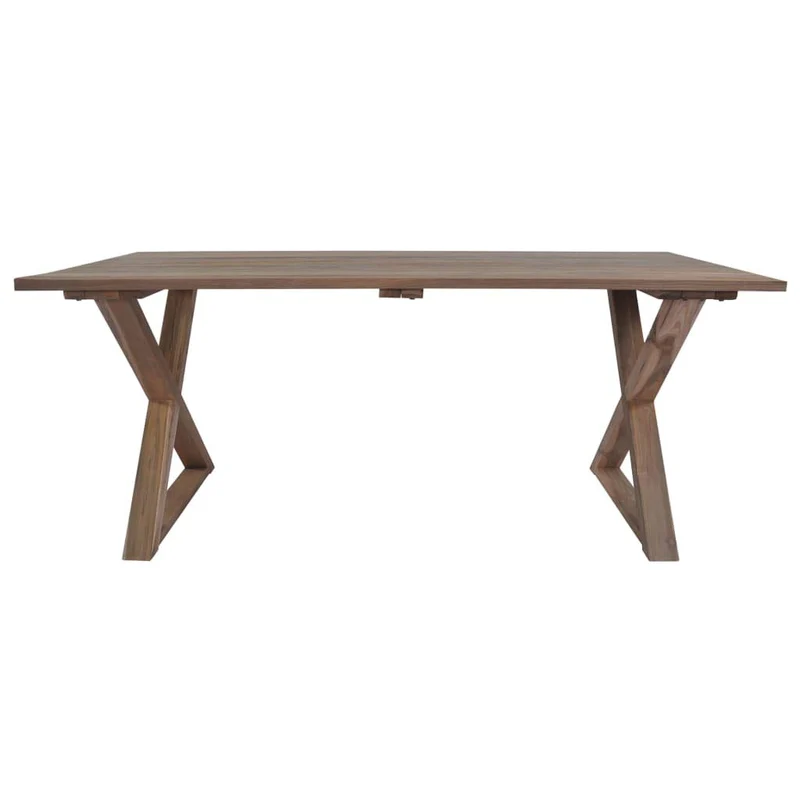 honglianghongshang Mobilier de Jardin Tables de Jardin Table de Salle à Manger Teck de récupération 180x90x76 cm
