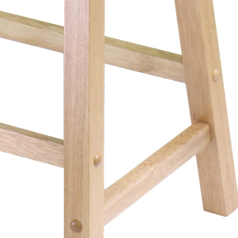 Winsome Wood Selle Tabouret, Bois Dense, Naturel, 24"