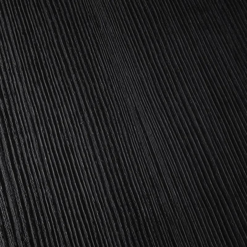 Mobili Fiver, Porte-Manteau sur Pied Design, Emma Frêne Noir, 80 x 80 x 170,5 cm, Made in Italy