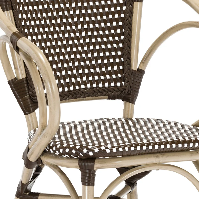 Rotin Design Noel: -36% Fauteuil bistrot Nina en polyrotin