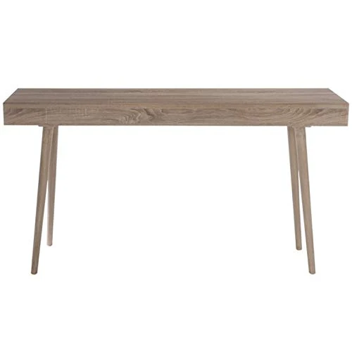 Paris Prix - Console 1 Tiroir en Bois Ayana 150cm Naturel