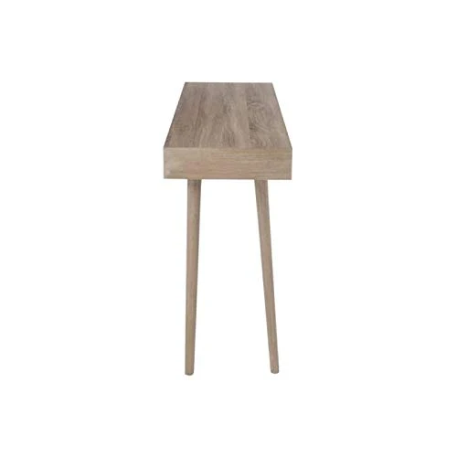 Paris Prix - Console 1 Tiroir en Bois Ayana 150cm Naturel