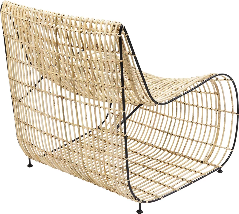 Kare Design Fauteuil Village Swing rotin