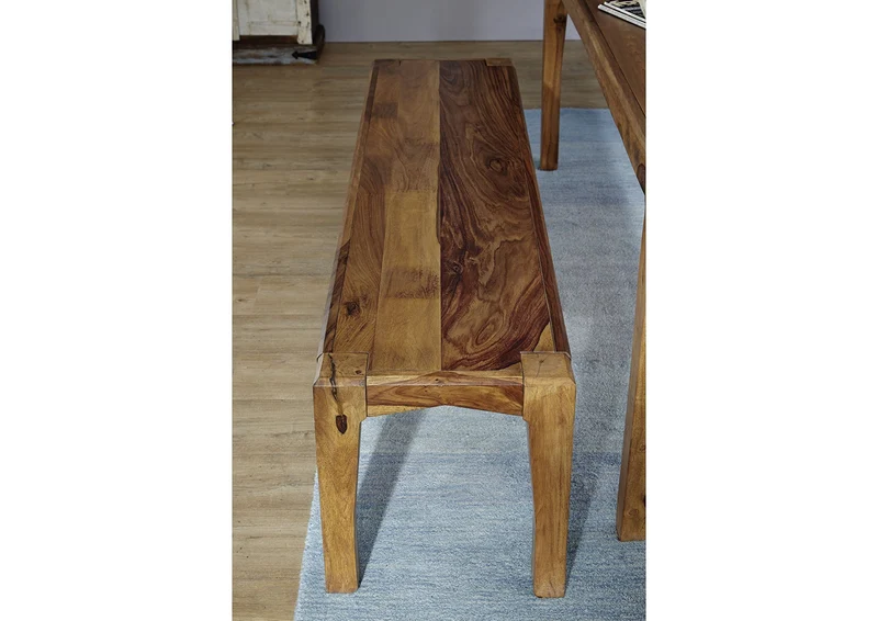 Banc 188x44cm - Bois massif de palissandre laqué - ANCONA #0109