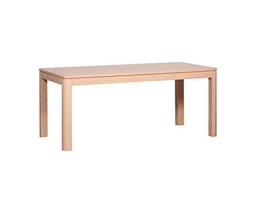 KEO Malo Table de séjour 8 Personnes et avec Les 2 allonges (vendues séparement) 12 personness, Bois, 180 x 90 x 77 cm