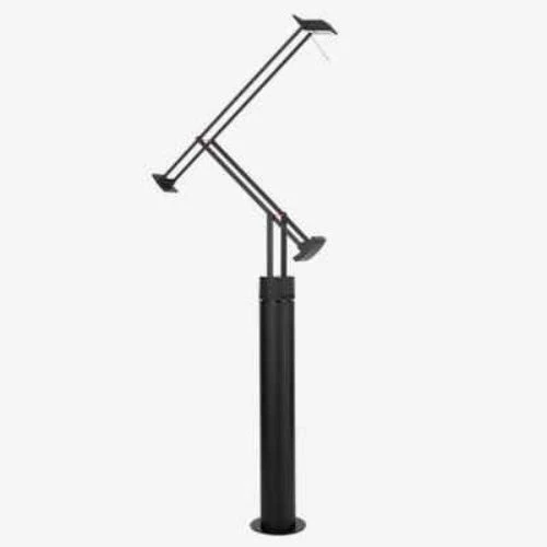 Artemide A009010+A087700 Lampe sur Pied, Noir, 78 x 66 x 11 cm