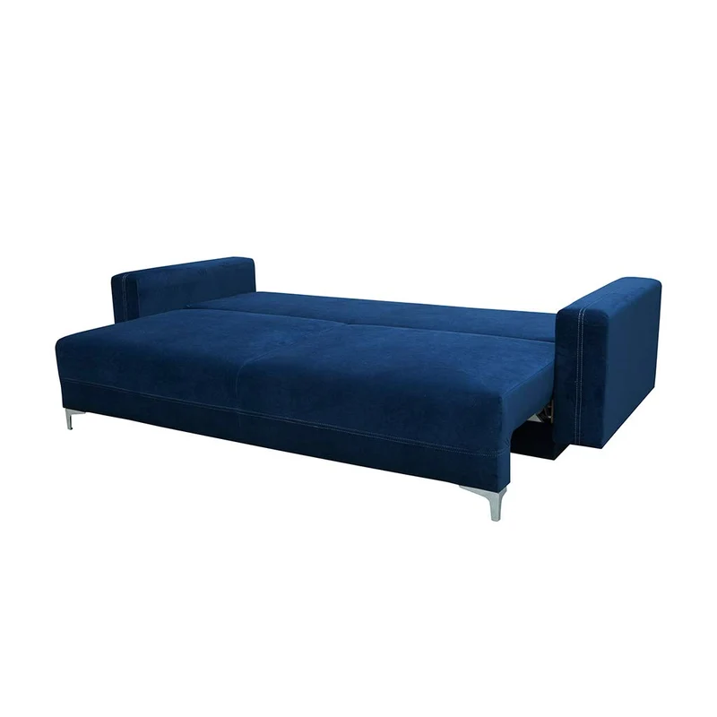 E-MEUBLES Canapé lit Convertible Salon Relax Noveau scandinave Design Revêtement de Canapé Melisa (Gris foncé)