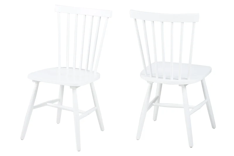AC Design Furniture Chaise, Bois, Weiß