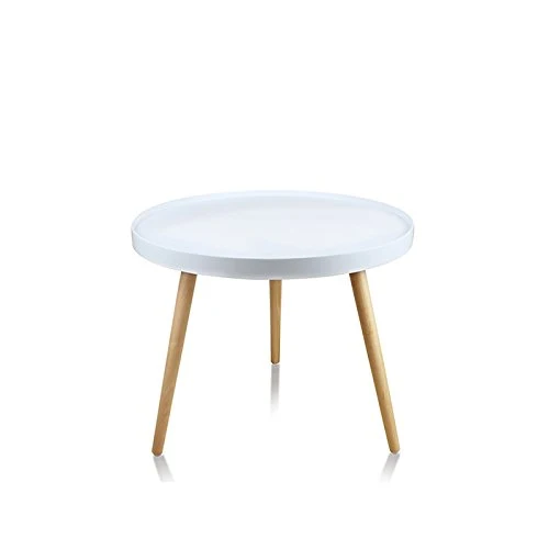 Designetsamaison Table Basse de Salon Blanche - Pristina