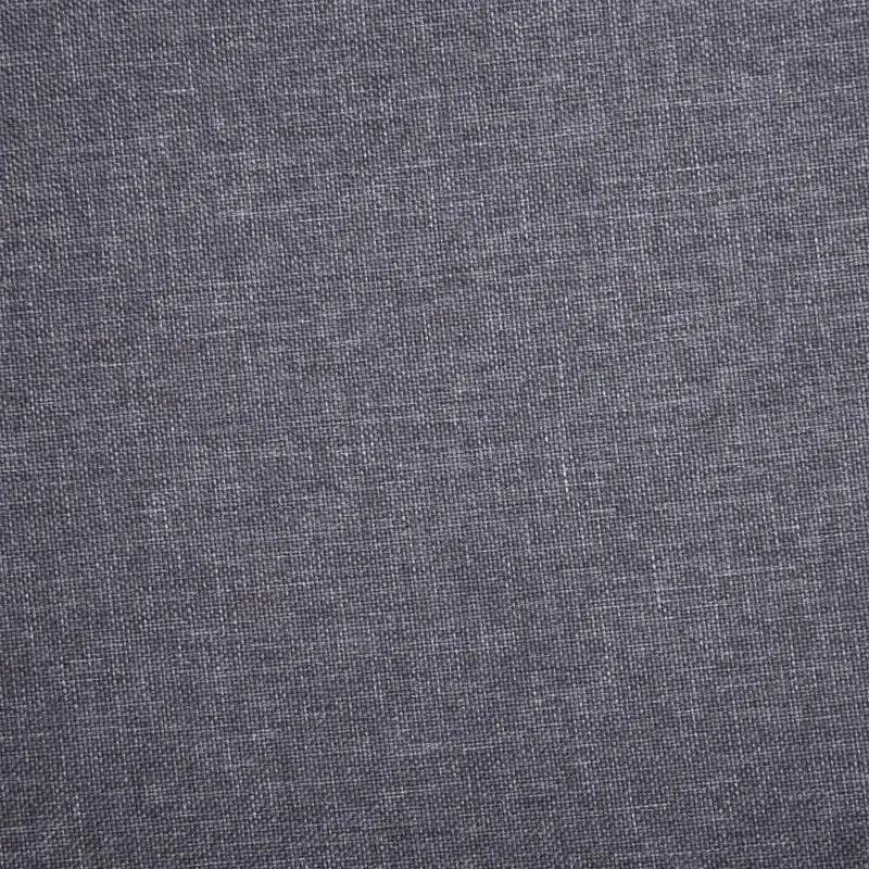 vidaXL Fauteuil avec Coussin Chaise de Salon Fauteuil de Salle de Séjour Chaise de Chambre à Coucher Intérieure Couloir Maion Gris Clair Polyester