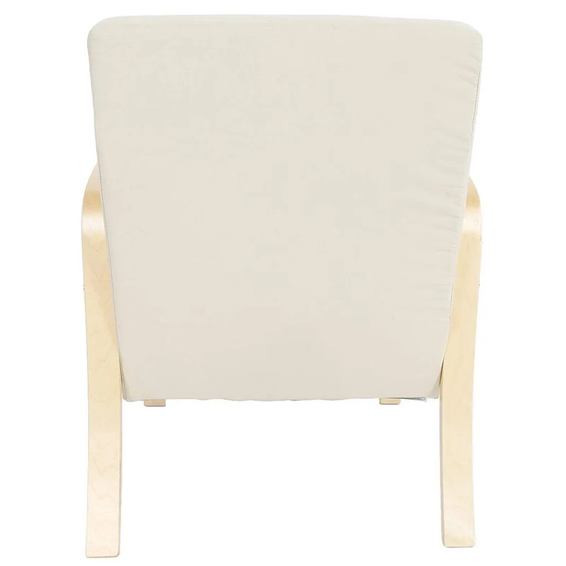 Estink Fauteuil en Bois, Fauteuil inclinable, Fauteuil en Bouleau Bois, Fauteuil de Jardin en Bois, pour extérieur, Jardin, Porche, Restaurant, Bar, hôtel, aménagement paysager, 60 x 67 x 78 cm
