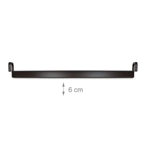 Relaxdays 10020503 Table d'appoint HxlxP: 54,5 x 45 x 45 cm petite table de service plateau amovible déco métal table cocktail table pliante, Marron
