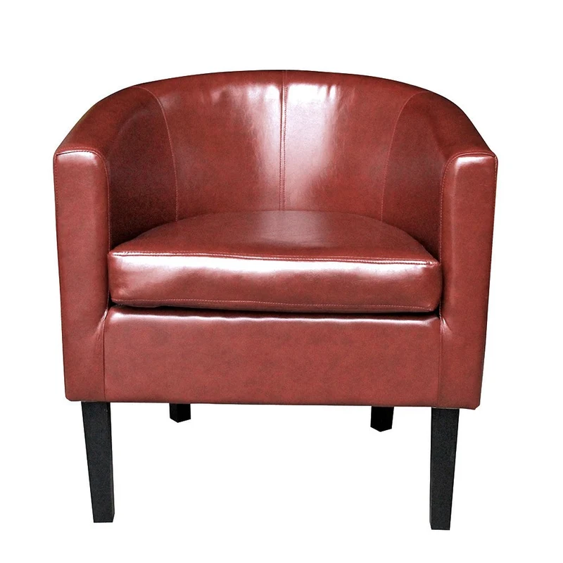 Keinode Fauteuil Confère Simili Cuir Incomparable Design Salon Salle à Manger Chambre à Coucher Salon Bureau W58 cm X D50 cm X H :