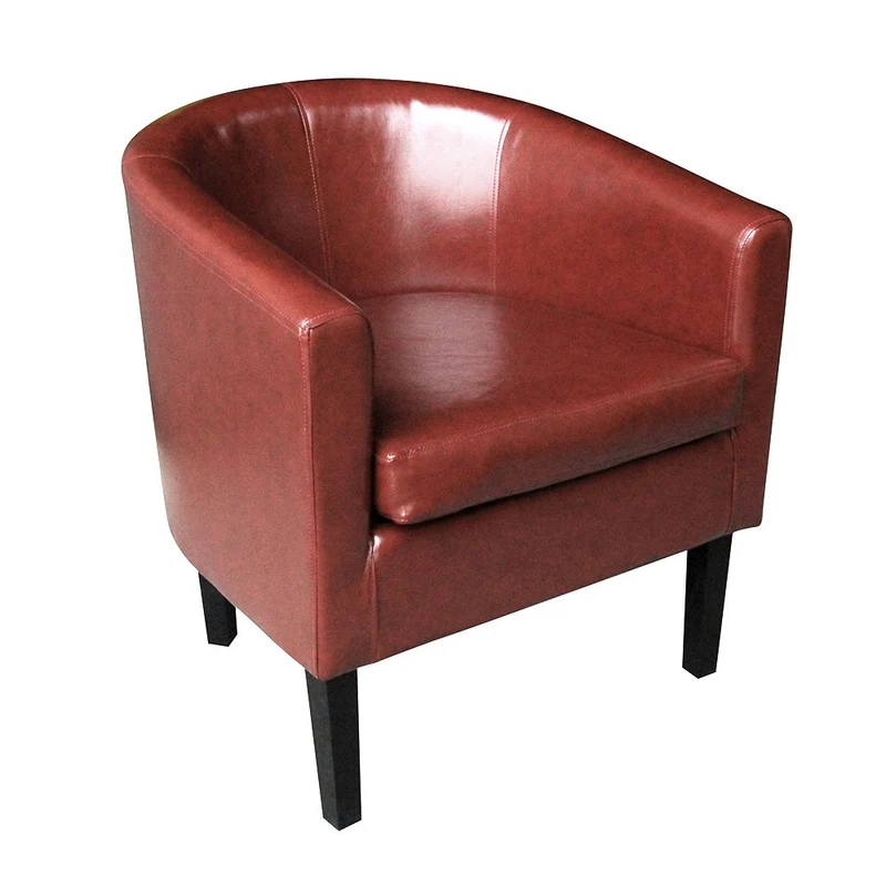 Keinode Fauteuil Confère Simili Cuir Incomparable Design Salon Salle à Manger Chambre à Coucher Salon Bureau W58 cm X D50 cm X H :