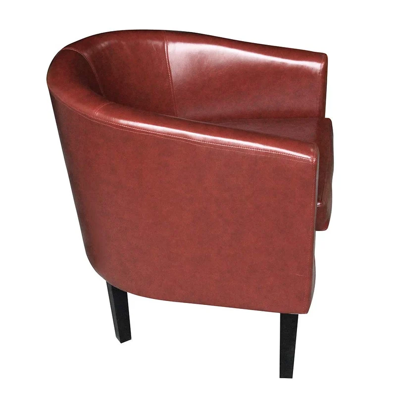 Keinode Fauteuil Confère Simili Cuir Incomparable Design Salon Salle à Manger Chambre à Coucher Salon Bureau W58 cm X D50 cm X H :