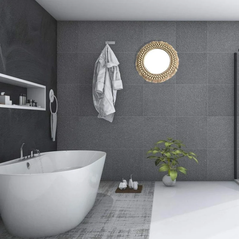 Jiang Hui Miroir Mural Suspendu en macramé Fait Main Décoration Murale pour Salon, Cuisine, Salle de Bain (4029 cm)