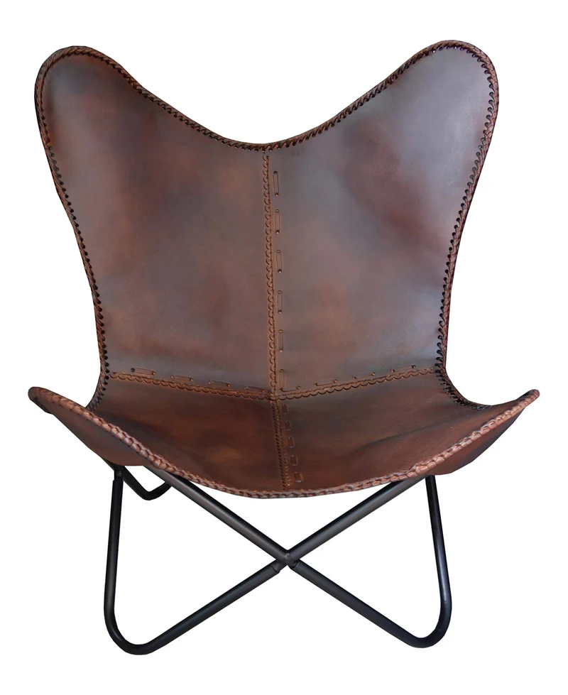 Bauhauschairs Butterfly Chair Spirit Chaise de Jardin en Cuir