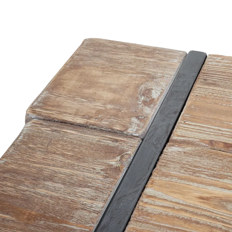 Mendler Banc Salle à Manger HWC-A15, Sapin Massif Rustique ~ 160cm