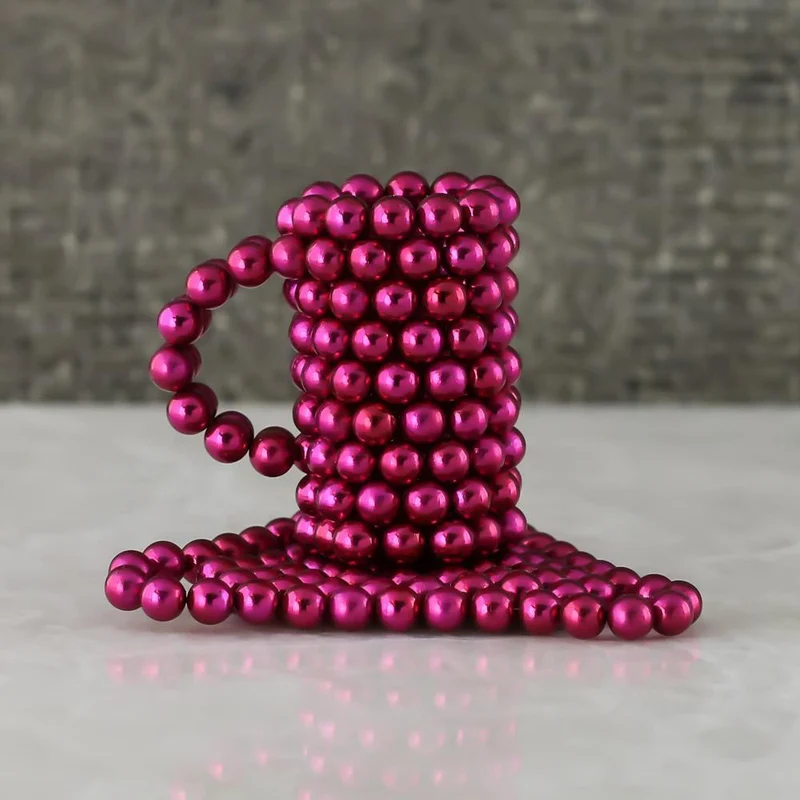 Magnetkugeln Magenta