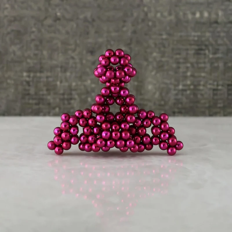 Magnetkugeln Magenta