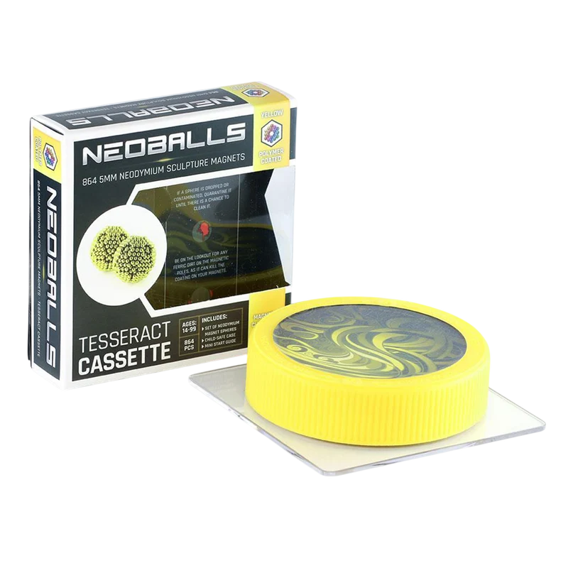 Magnetkugeln Gelb - Tesseract Cassette