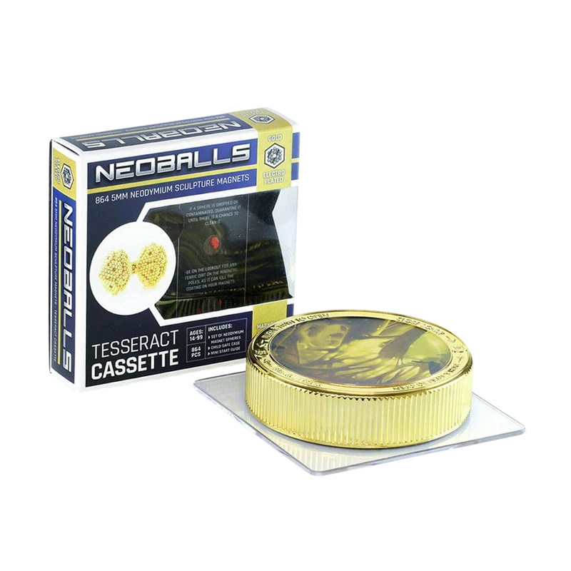 Magnetkugeln Gold - Tesseract Cassette