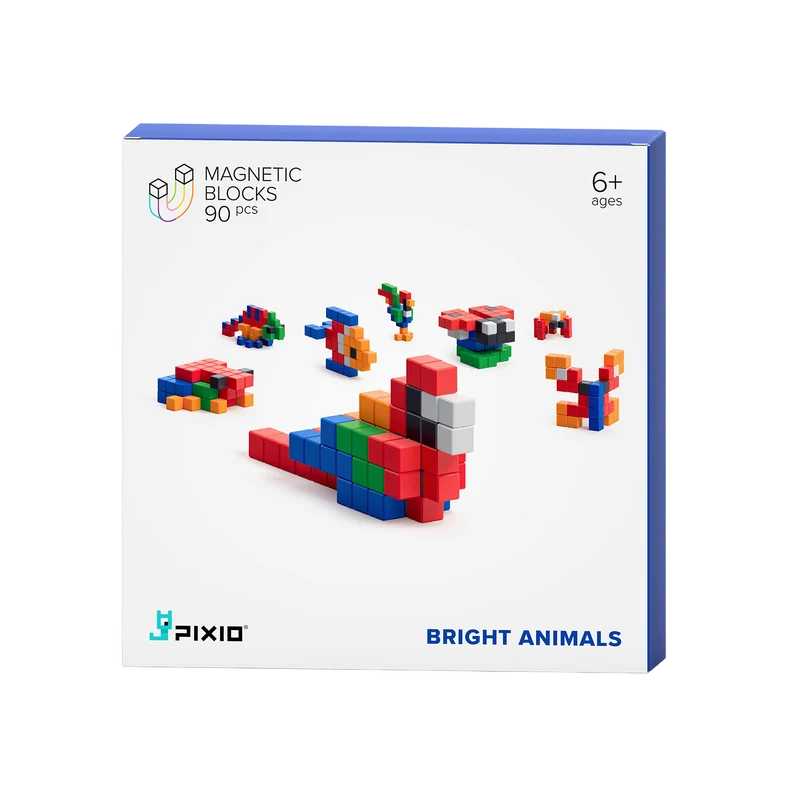 Magnetbaukasten Bright Animals