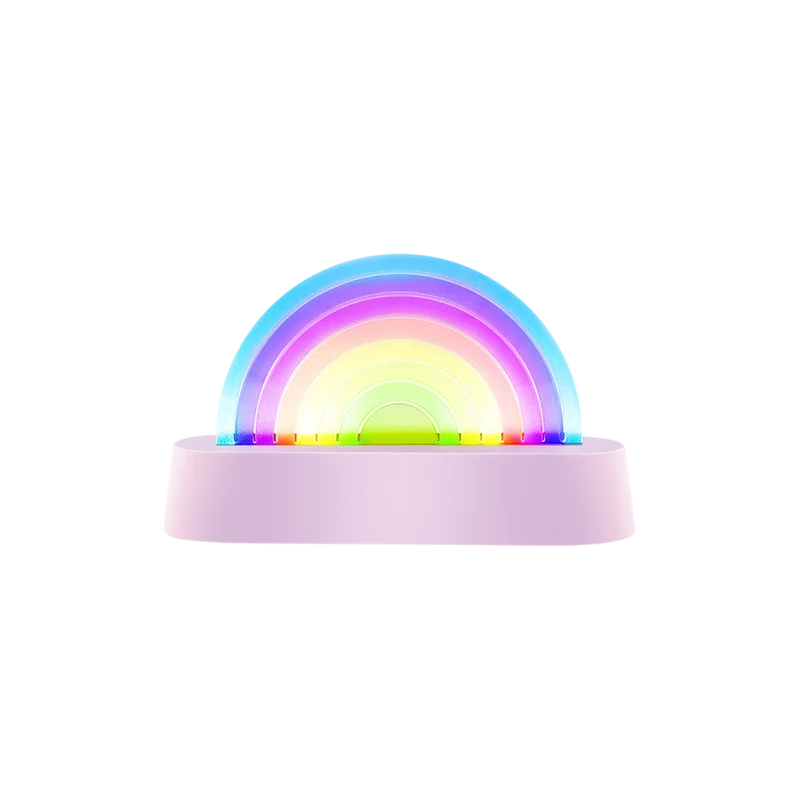 Lampe Regenbogen Lila