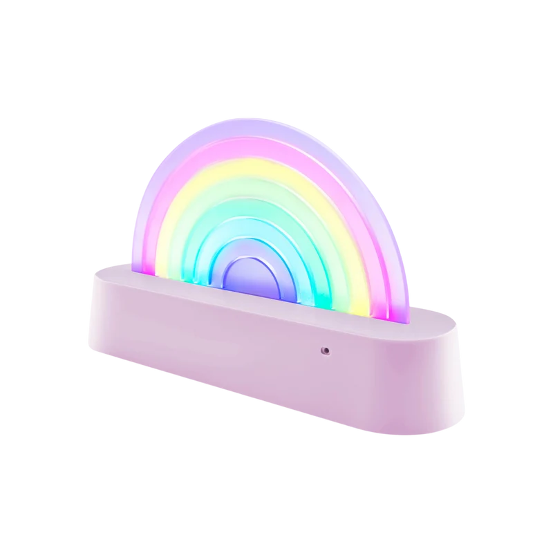 Lampe Regenbogen Lila