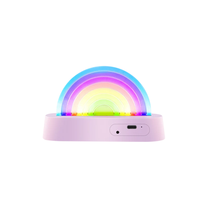 Lampe Regenbogen Lila