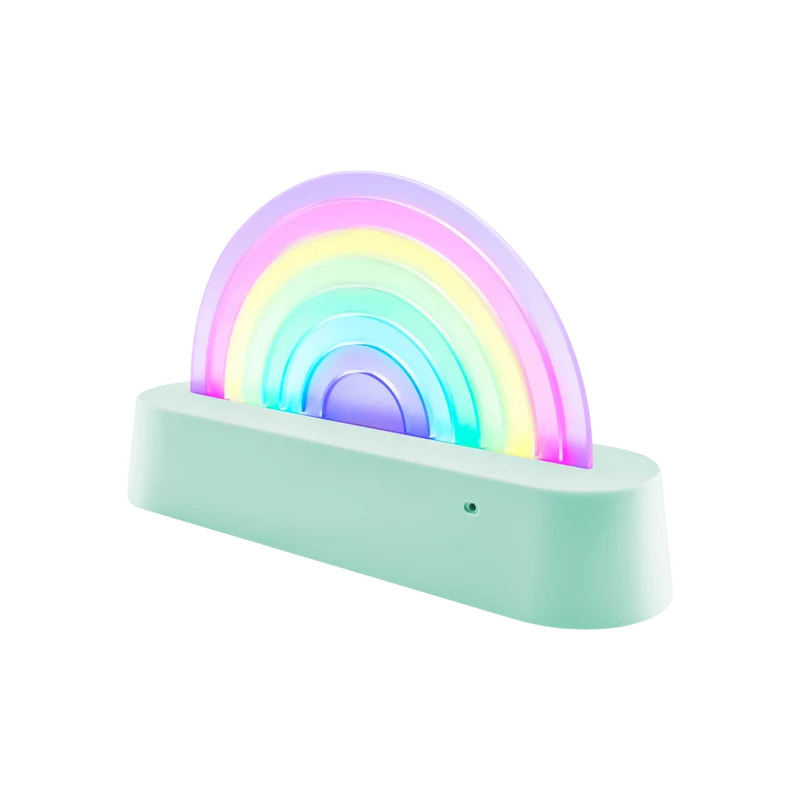 Lampe Regenbogen Mint
