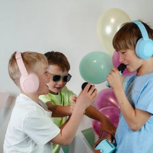 Kopfhörer Hybrid Noise-Cancelling Bluetooth Kopfhörer Blue