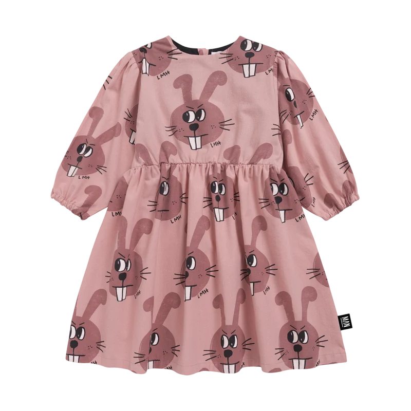 Kleid Bunny Party Overdye Pink Peach
