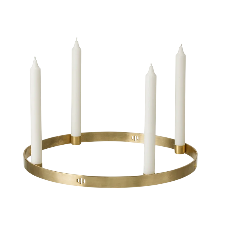 Kerzenhalter Circle Gross Brass