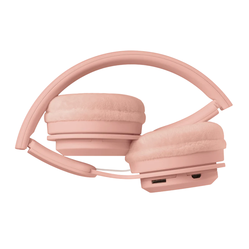 Kabelloser Bluetooth-Kopfhörer für Kinder Rose